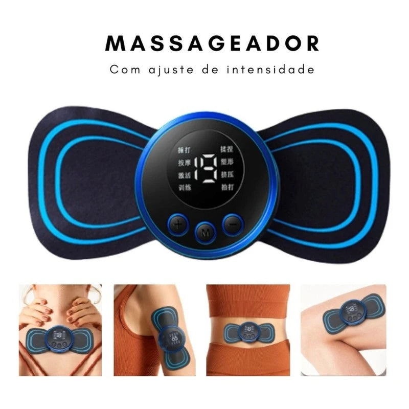 Massageador Portátil Que Transforma Seu Dia a Dia, Diga Adeus às Dores !