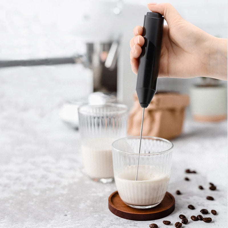 MIXER Batedor de Leite HEGEHE Transforme seu Café da Manhã com esse produto