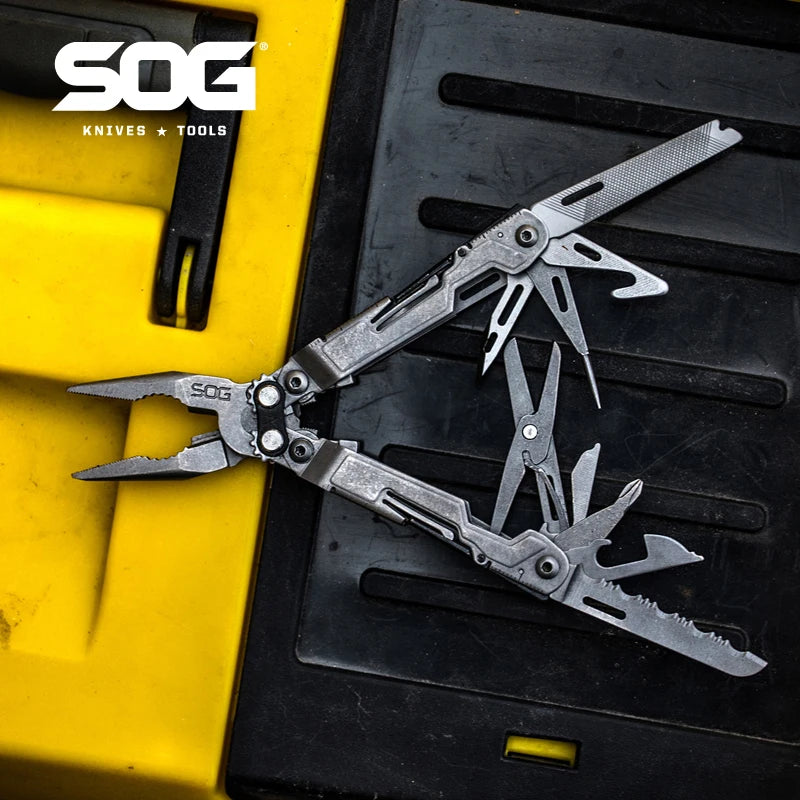 SOG PowerPint Mini O Alicate Multiferramenta 18 em 1 Essencial para Suas Aventuras