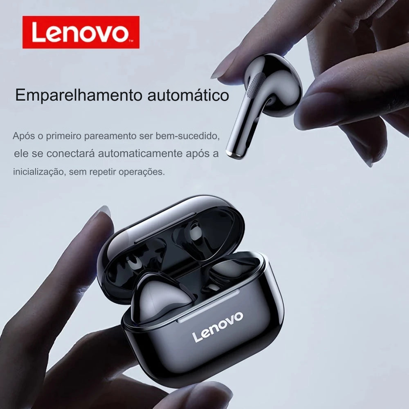 Fone de ouvidos Lenovo LP40Liberdade Sem Fios, Descubra o Poder desse fone!